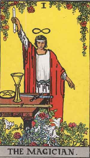 The Magician — Rider-Waite tarot card