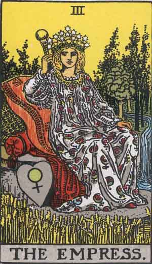 The Empress — Rider-Waite tarot card