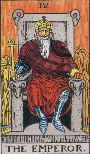 The Emperor — Rider-Waite tarot card