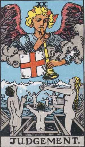 Judgement — Rider-Waite tarot card