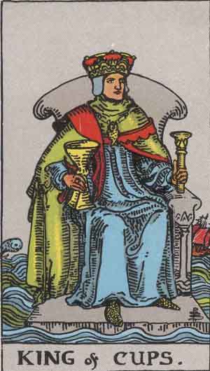 King of Cups — Rider-Waite tarot card